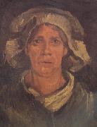 Vincent Van Gogh, Head of a Peasant Woman with White Cap (nn04)